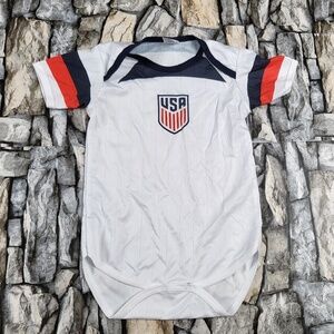 USA Baby Jersey, USA  Soccer bodysuit